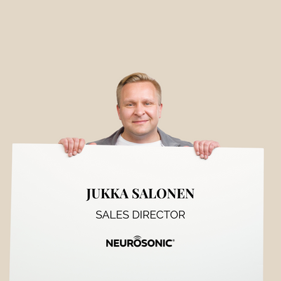 Jukka Salonen Joins Neurosonic as Sales Director